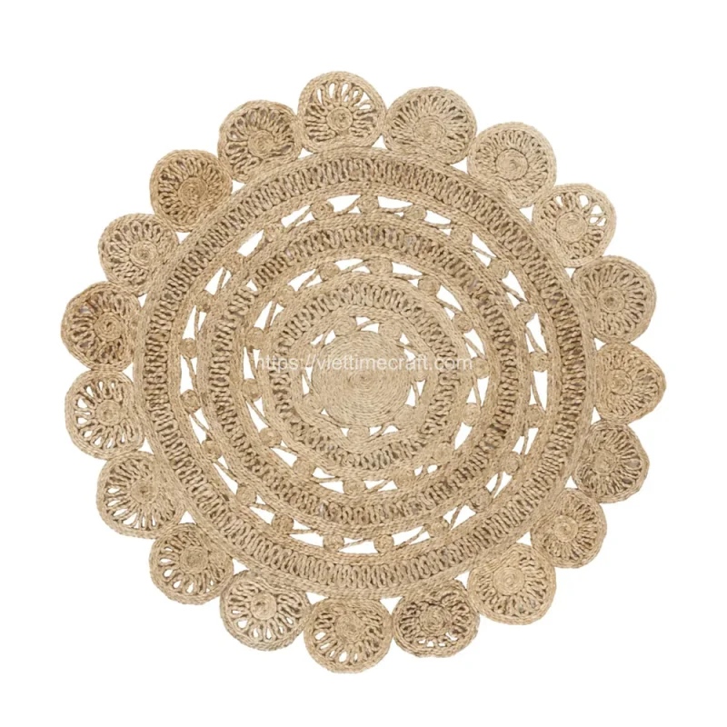 Flower Seagrass Rug Cheap Price