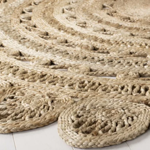 Flower Seagrass Rug Cheap Price