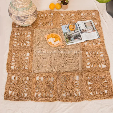 Cheap Price Foldable Seagrass Rug