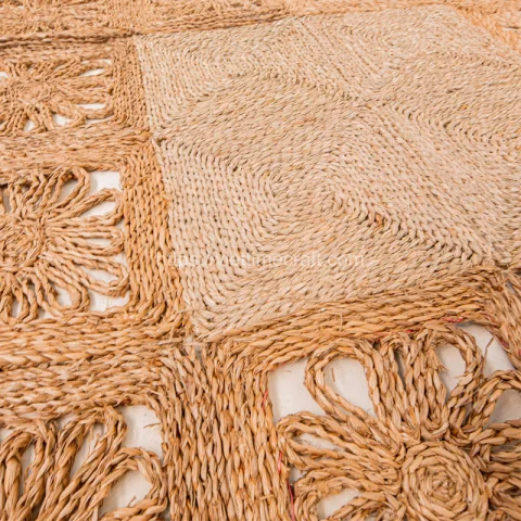 Cheap Price Foldable Seagrass Rug