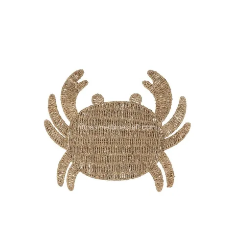 Ocean Inspiration Seagrass Placemat Turtle Shape