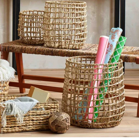 Set Of 3 Seagrass Basket Wholesale