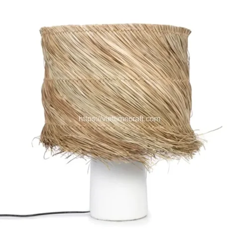 Bohemian Charm Seagrass Table Lamp Wholesale – C00601