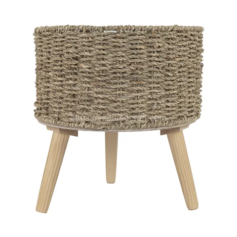 Wholesale Set Of 3 Seagrass Planter Wholesale