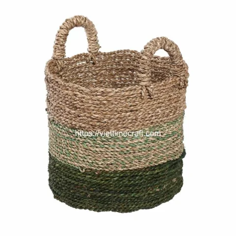 Green Seagrass Basket Wholesale