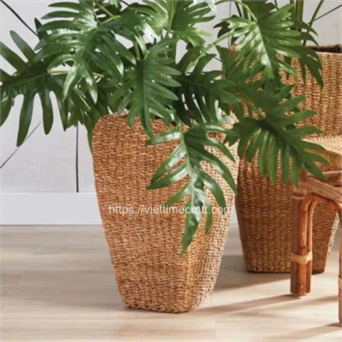Set Of 2 Seagrass Planter Wholesale