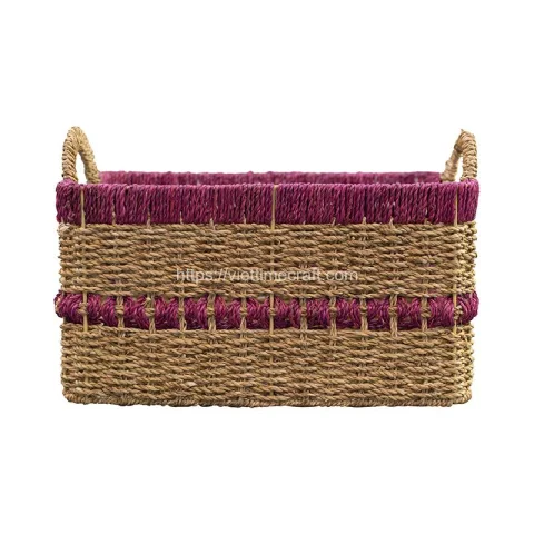 Handwoven Seagrass Basket