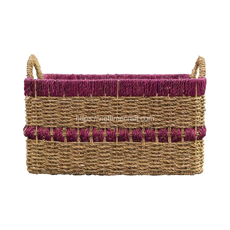 Handwoven Seagrass Basket