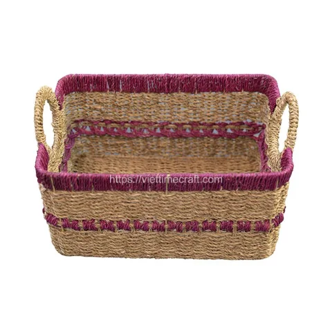 Handwoven Seagrass Basket