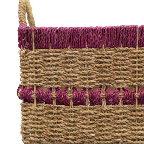 Handwoven Seagrass Basket