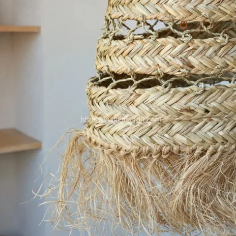 Cheap Price Seagrass Lampshade Wholesale