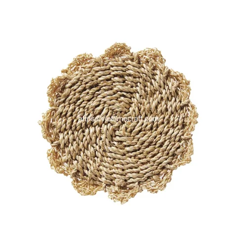 Set of 4 Seagrass Coaster