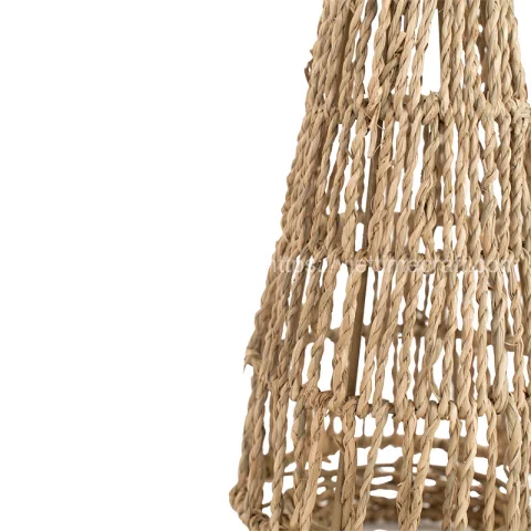 Hand Woven Seagrass Christmas Tree