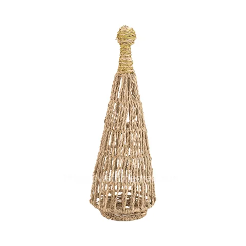 Hand Woven Seagrass Christmas Tree