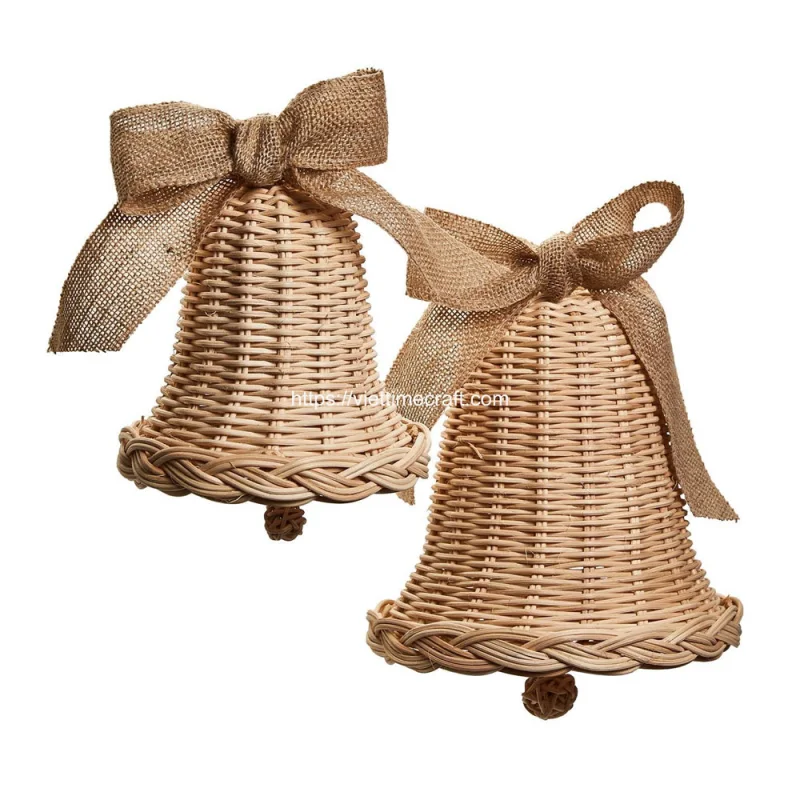 Rattan Christmas Bell Wholesale