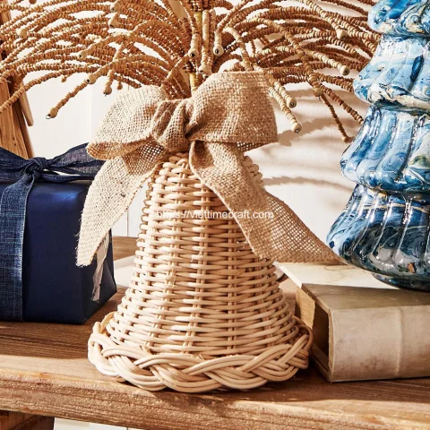 Rattan Christmas Bell Wholesale