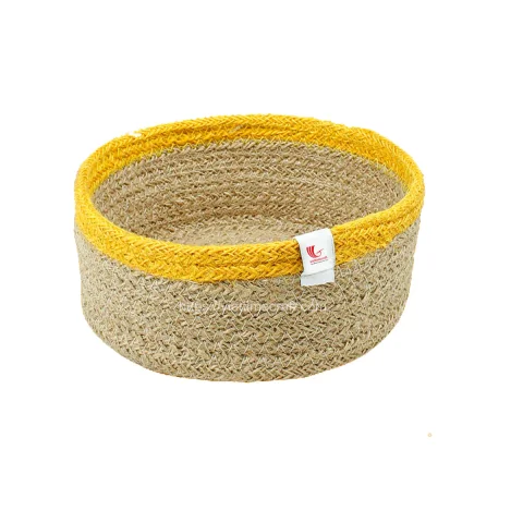 Handwoven Seagrass Basket Vietnam Factory
