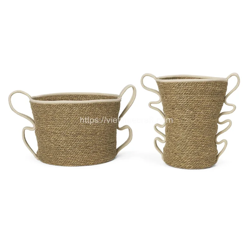 Best Sale Seagrass Storage Basket Cheap Price – Set 2