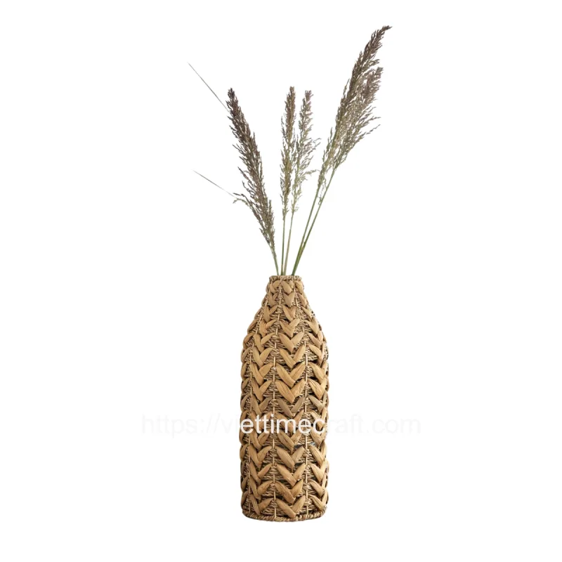 Natural Seagrass Water Hyacinth Vase Vietnam Wholesale