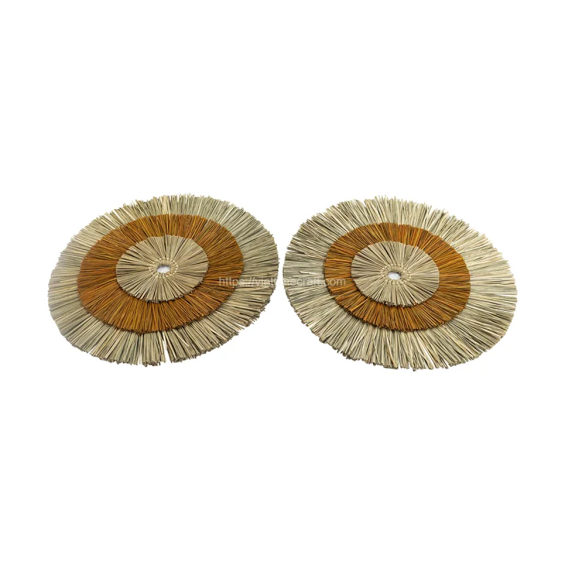 Set 2 Or 3 Piece Woven Seagrass Wall Decor Wholesale
