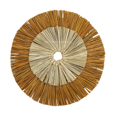 Set 2 Pieces Of Woven Seagrass Wall Decor Wholesale