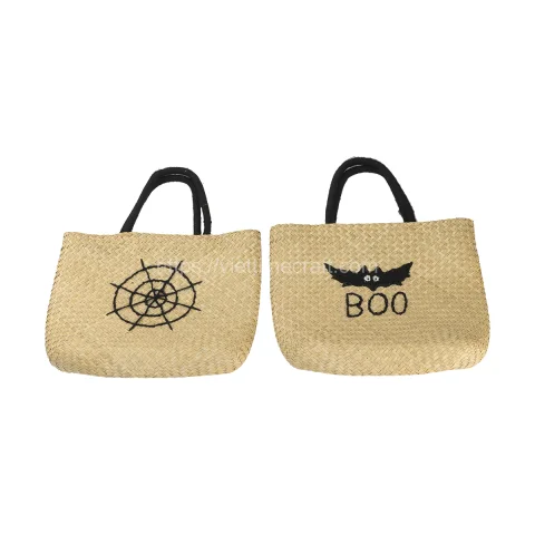 Halloween Seagrass Handbag Vietnam Wholesale
