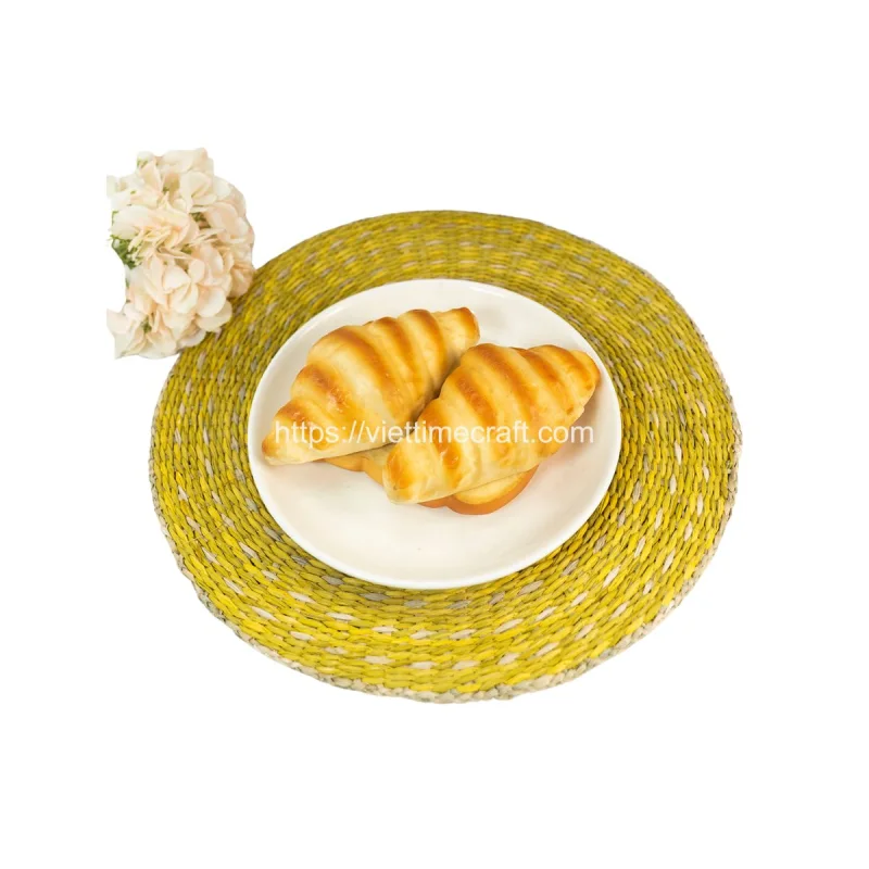 Yellow Color Natural Seagrass Placemat