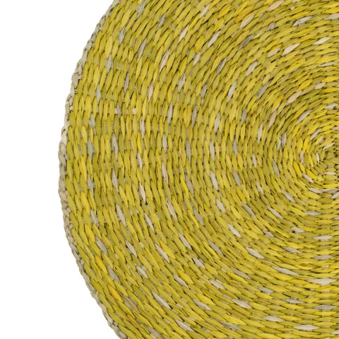 Yellow Color Natural Seagrass Placemat