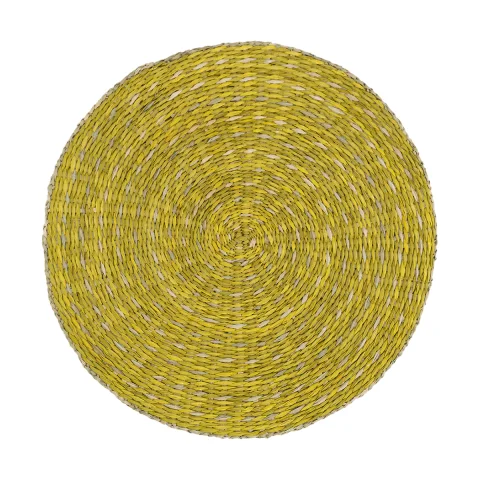 Yellow Color Natural Seagrass Placemat