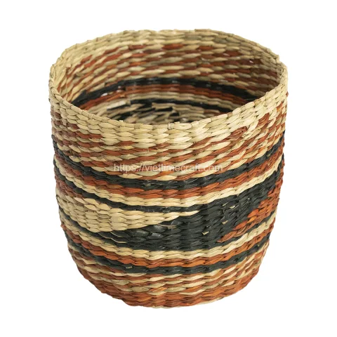 African Woven Seagrass Basket Vietnam Wholesale