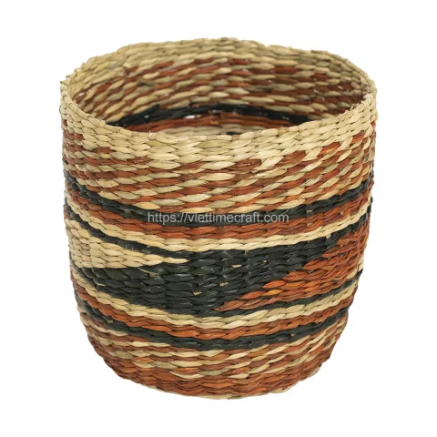 African Woven Seagrass Basket Vietnam Wholesale