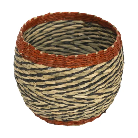 Woven African Style Seagrass Basket Vietnam Wholesale