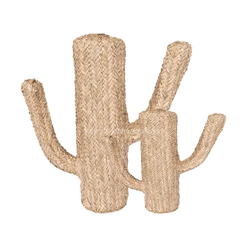 Rattan Export bộ 2 cỏ biển Cactus thủ công tại Việt Nam - REX-C00680