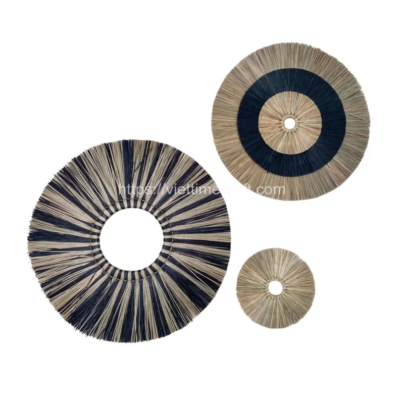 Best Price Ocean Inspiration Set Of 3 Seagrass Wall Decor