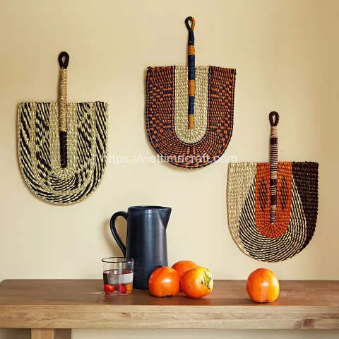 Big Sale Seagrass Fan Wall Hanging Wholesale