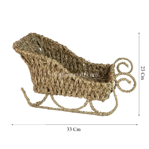 Seagrass Sleigh Gift Basket Wholesale
