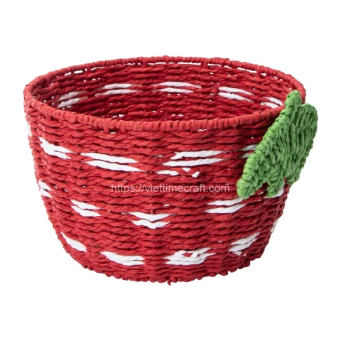 Cute Adorable Strawberry Storage Basket For Kids – GI00022