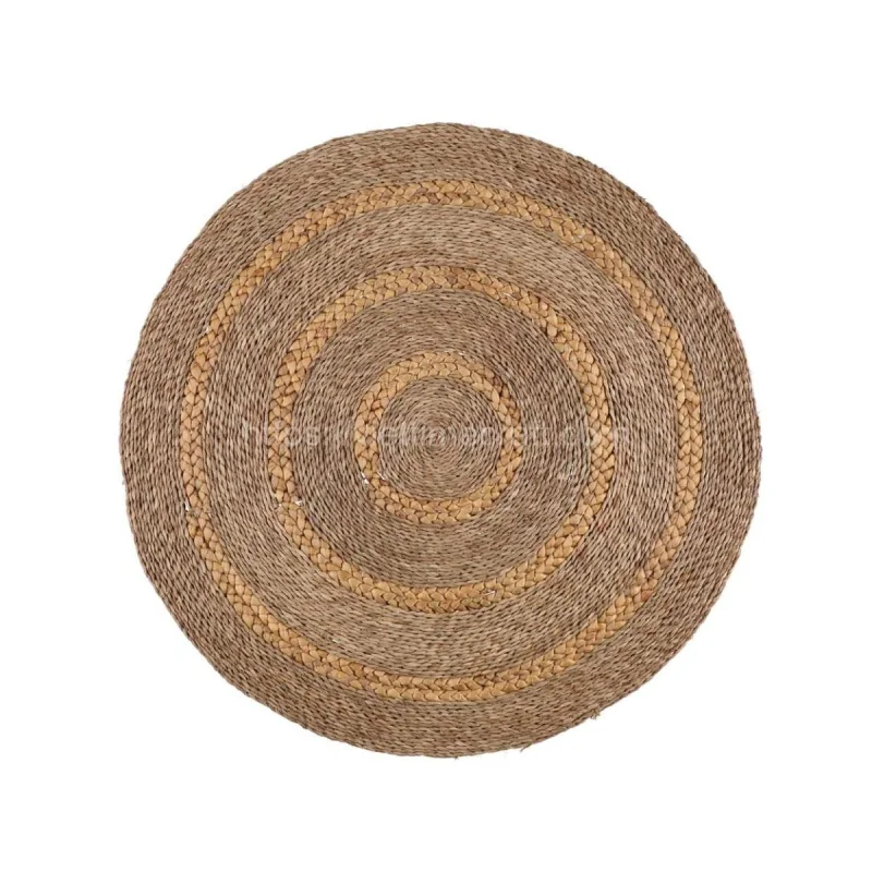 Wholesale Cheap Price Foldable Seagrass Carpet Mix Water Hyacinth