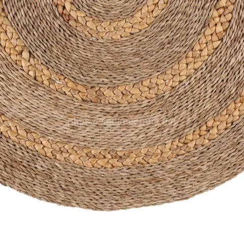 Wholesale Cheap Price Foldable Seagrass Carpet Mix Water Hyacinth
