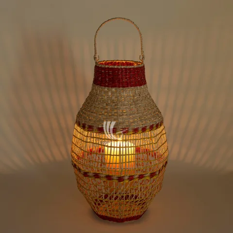 Latest model Creative Seagrass Lantern Wholesale