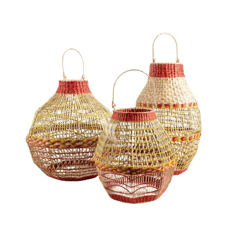 Latest model Creative Seagrass Lantern Wholesale