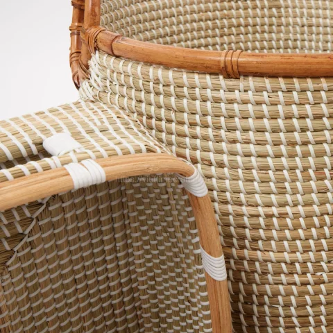 Best Selling Set 6 Of Seagrass Basket With Plastic String