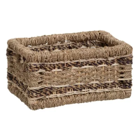 Wholesale Set Of 5 Seagrass Rectangular Baskets