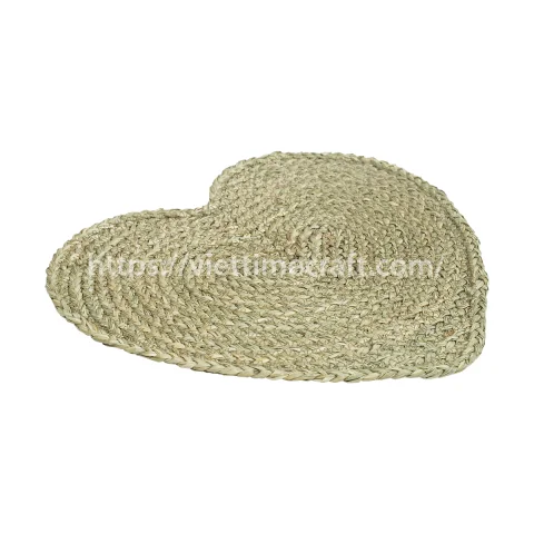 Seagrass Placemat Heart Shape Wholesale