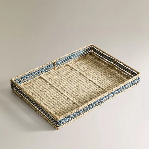 Handwoven Seagrass Placemats and Coasters Eco-Friendly Dining Set