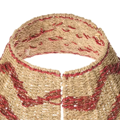 Woven Seagrass Tree Skirt, Sustainable Style for Modern Living Spaces