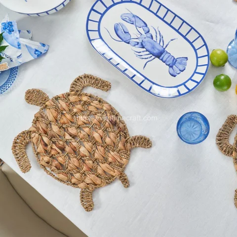 Coastal Design Seagrass And Water Hyacinth Placemat – C00402