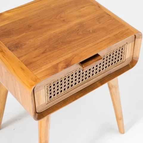 Wooden Bedside Table