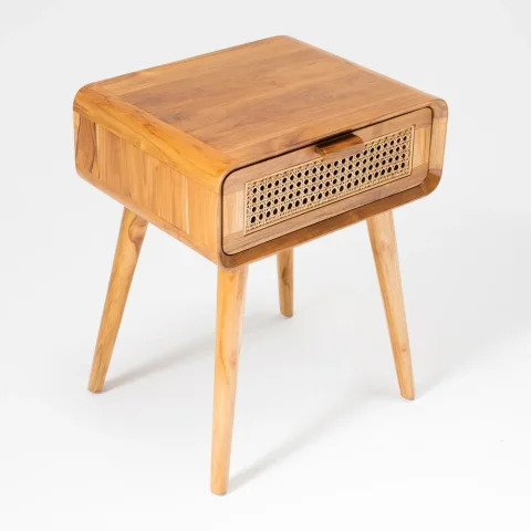 Wooden Bedside Table