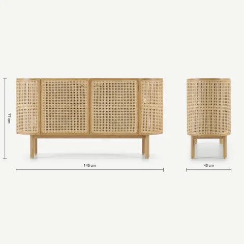 Wooden Sideboard
